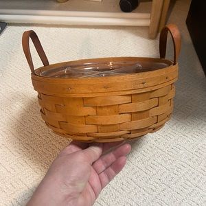 Longaberger large darning basket